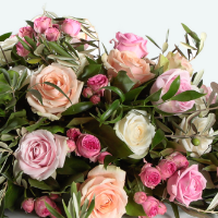 Detail arrangement rozen